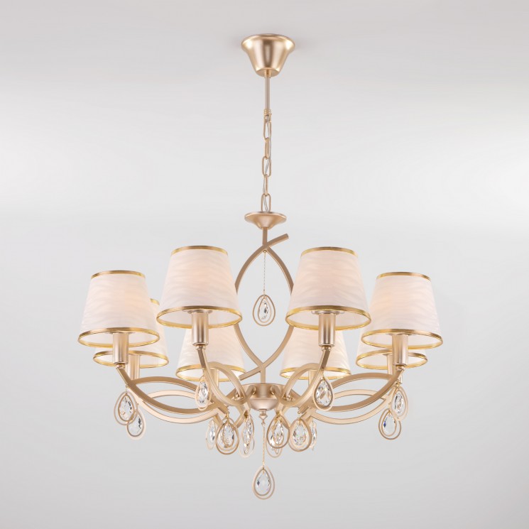 Подвесной светильник  Eurosvet Salita 60091/8 перламутровое золото