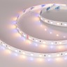 Светодиодная лента Arlight RT6-5050-60 24V RGB-Warm 2x (300LED) (ARL, 14.4 Вт/м, IP20) 018327
