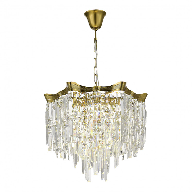 Светильник подвесной ST Luce Латунь/Прозрачный E14 7*60W          SL1659.303.07