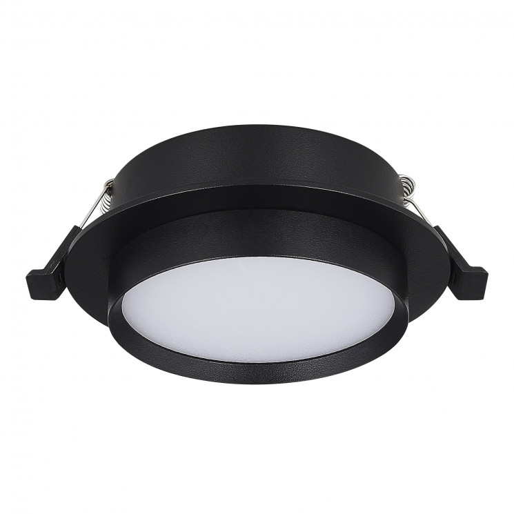 Светильник встраиваемый ST Luce Черный GX53 1*50W IP20 D109xH43 220V Без ламп      ST258.408.01