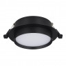 Светильник встраиваемый ST Luce Черный GX53 1*50W IP20 D109xH43 220V Без ламп      ST258.408.01