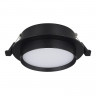 Светильник встраиваемый ST Luce Черный GX53 1*50W IP20 D109xH43 220V Без ламп      ST258.408.01