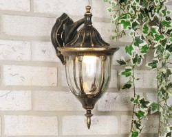 Настенный светильник Elektrostandard 1002D черное золото(NLG9908-G)