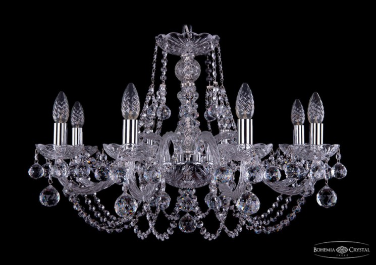Люстра Bohemia Ivele 1406/8/240/Ni/Balls