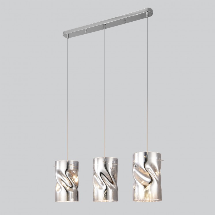 Подвесной светильник Eurosvet Spin 50184/3 хром