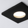 Влагозащищенный светильник Elektrostandard 126 MR16 черный матовый Flicks