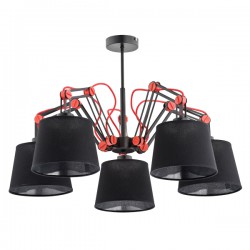 Светильник регулируемый Alfa 22685 Anakin Black