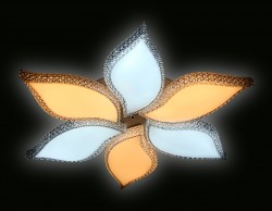 Управляемый светодиодный светильник Ambrella light ORBITAL KLASSIKA  FK212/6 WH 108W D700