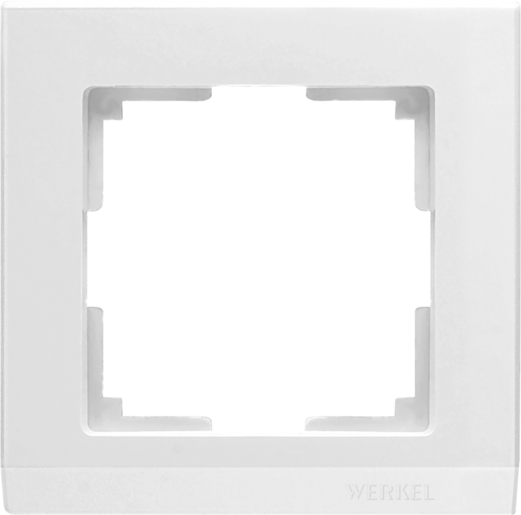 Рамка на 1 пост белый Werkel W0011801(WL04-Frame-01-white) Stark