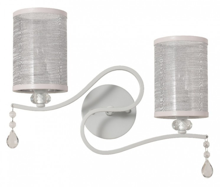 Бра Crystal Lux ELISA WHITE AP2