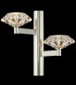 Бра Crystal Lux REBECA AP2 NICKEL