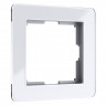 Рамка на 1 пост Acrylic белый W0012701 Werkel
