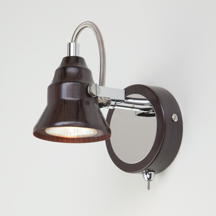 Светильник настенный Eurosvet Magnum 20062/1 хром/венге