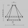 Каскадная люстра Freya FR6180PL-L70B Collar