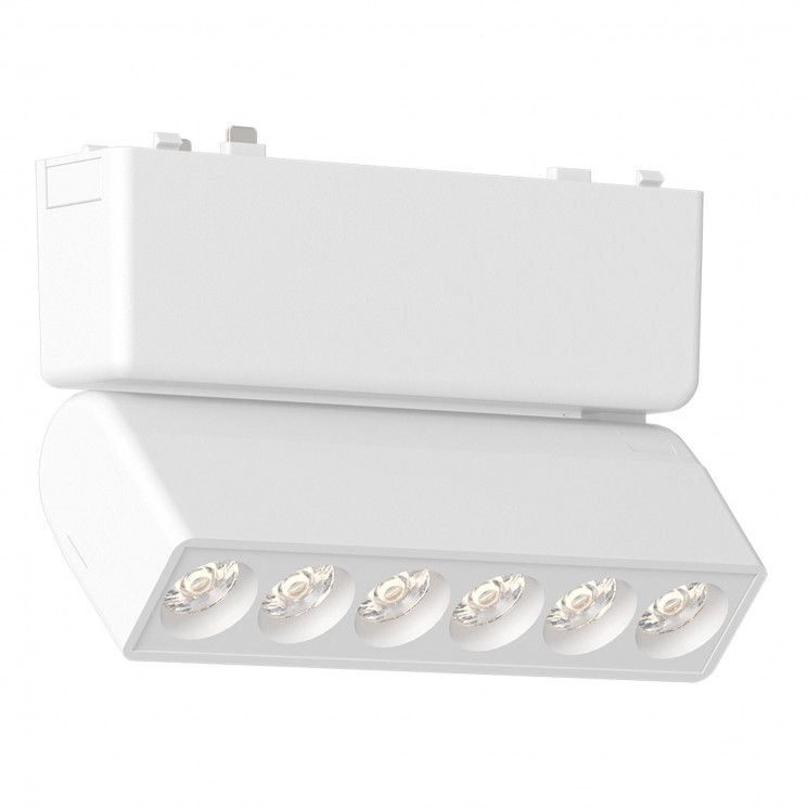 Магнитный трековый светильник SKYFLAT ST Luce  Белый LED 1*6W 4000K 360Lm Ra>90 IP20 L122xW26xH83 48V    ST675.546.06
