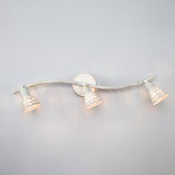 Светильник настенный Eurosvet Alaska 20027/3 белый с золотом