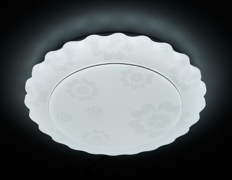 Управляемый светильник Ambrella light F140 WH 96W D500 ORBITAL DESIGN