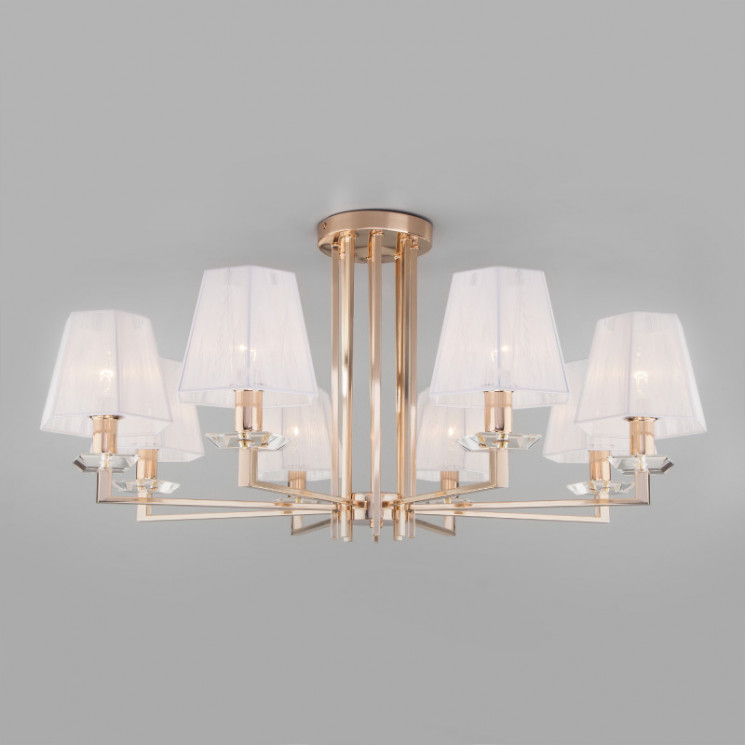 Люстра на штанге Eurosvet 60114/8 золото Alegria