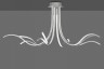 Накладная люстра Mantra 6106 Corinto