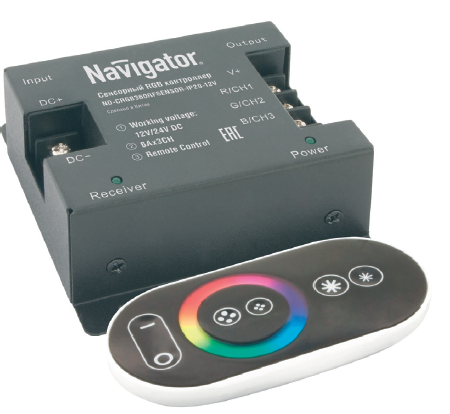 Контроллер NAVIGATOR 71 493 ND-CRGB360SENSOR-IP20-12V