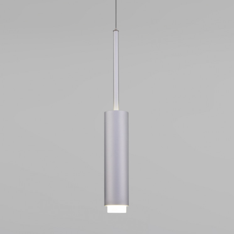 Подвесной светильник Eurosvet 50203/1 LED матовое серебро Dante