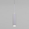 Подвесной светильник Eurosvet 50203/1 LED матовое серебро Dante