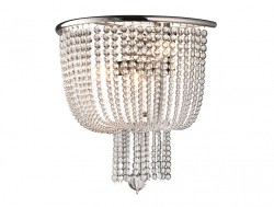 Бра Newport 3132/A nickel/clear