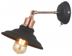 Светильник настенный Arte lamp A5067AP-1BK LIDO