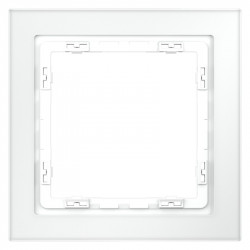 Рамка 1 пост VOLTUM VLS110102 белый матовый