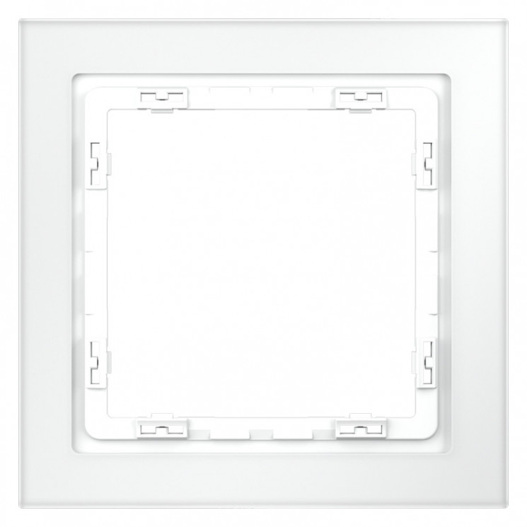 Рамка 1 пост VOLTUM VLS110102 белый матовый