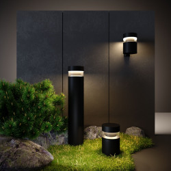 Садово-парковый светильник Elektrostandard 1531 TECHNO LED чёрный Techno