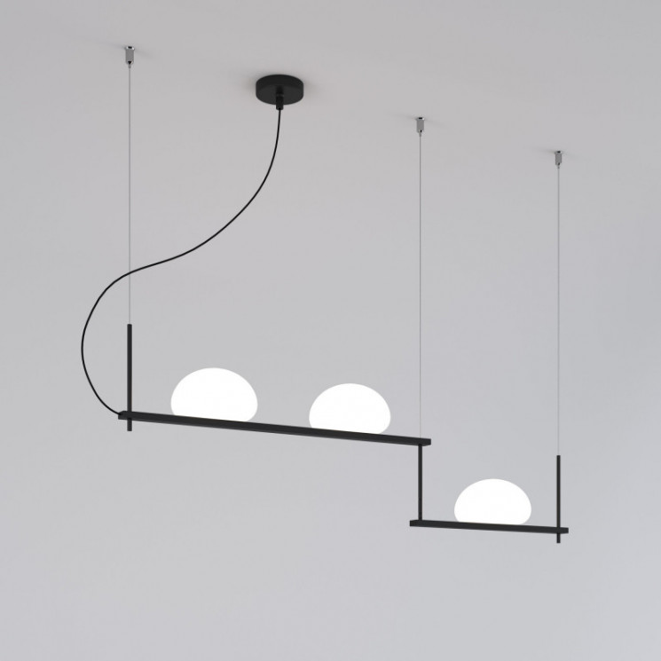 Подвесной светильник Eurosvet 70145/3 черный Stair