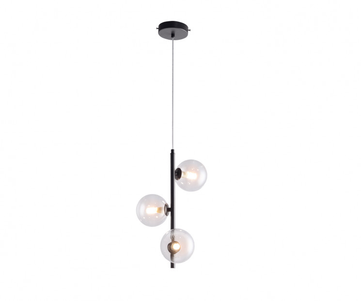 Kink Light 09408-3A,19 Люстра Иона черный d20 G9 3*5W (4000K) (Led лампы в комплекте 4000К)