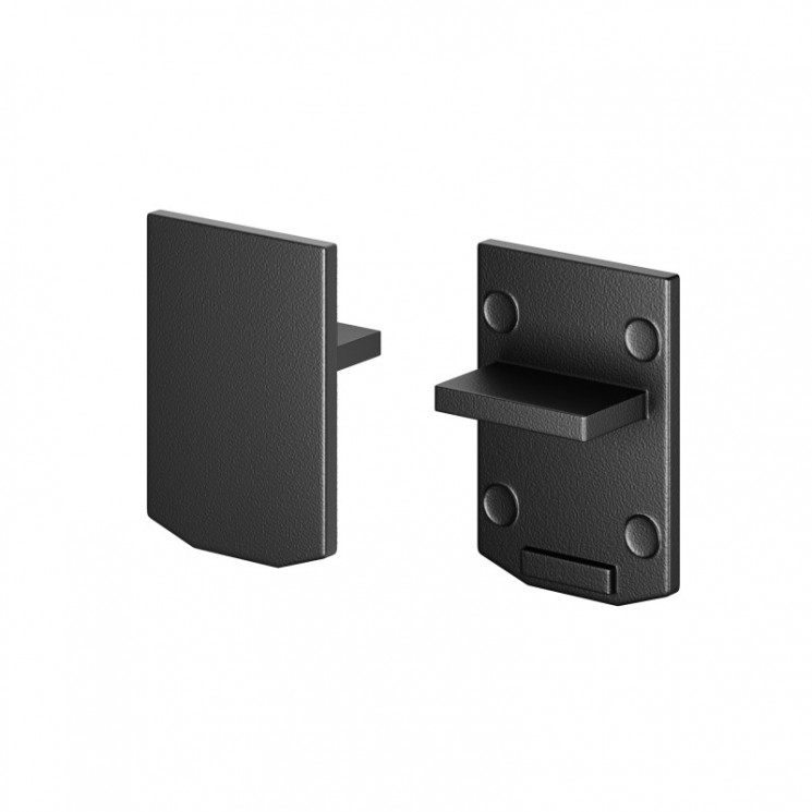 Заглушка для шинопровода, 2 шт. Maytoni Technical  Levity TRA184EC-1B Accessories for tracks Levity