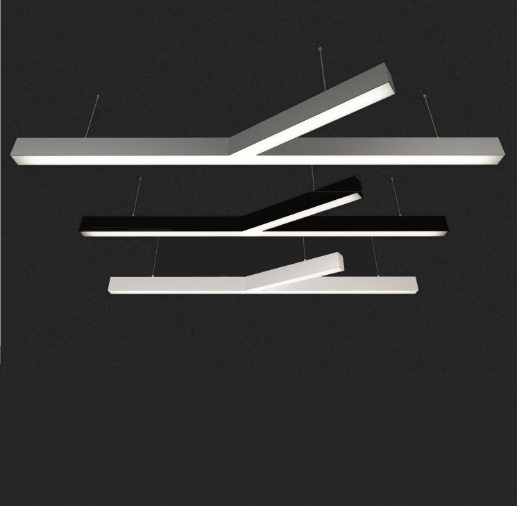 Подвесной светодиодный светильник Donolux DL18516S042A77 150 см 76,8W