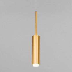 Подвесной светильник Eurosvet 50203/1 LED матовое золото Dante