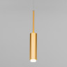 Подвесной светильник Eurosvet 50203/1 LED матовое золото Dante