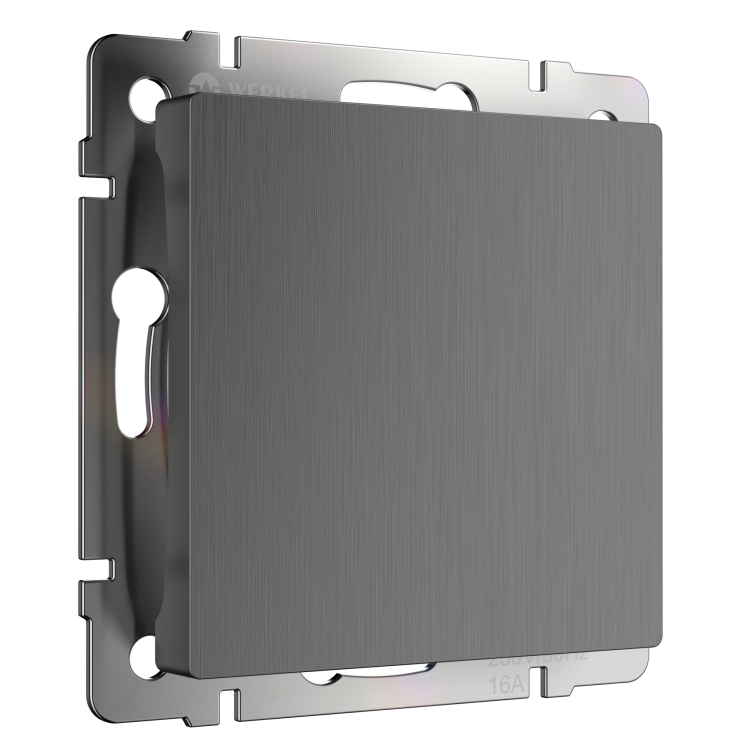 Заглушка Werkel графит рифленый W1159204 (WL04-70-11)