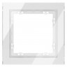 Рамка 1 пост VOLTUM VLS110101 белый глянец