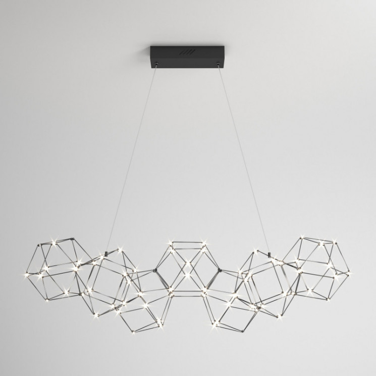 Подвесной светильник Eurosvet 90168/7 черный жемчуг Uma