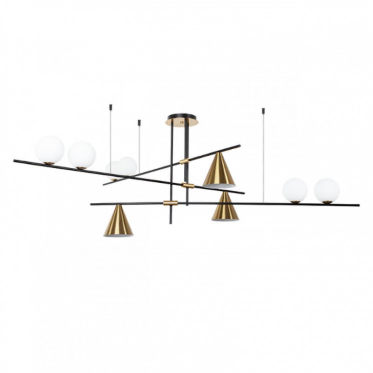 Люстра на штанге ARTE Lamp A7029PL-9BK JACOB