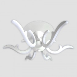 Управляемый светодиодный светильник Ambrella light ORBITAL KLASSIKA  FK77/6 WH 200W D720