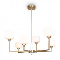 Люстра на штанге Freya FR5373CL-06BS Tender
