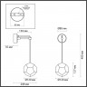 Настенный светильник Odeon Light HIGHTECH 4305/7WL