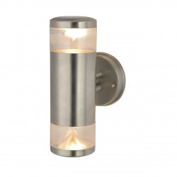 Уличный настенный светильник Arte Lamp A8161AL-2SS Intrigo