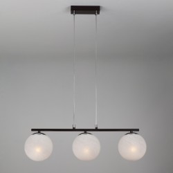 Подвесной светильник  Eurosvet Globe 70069/3 хром/черный