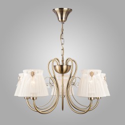 Подвесной светильник  Eurosvet Belle 60039/5 античная бронза