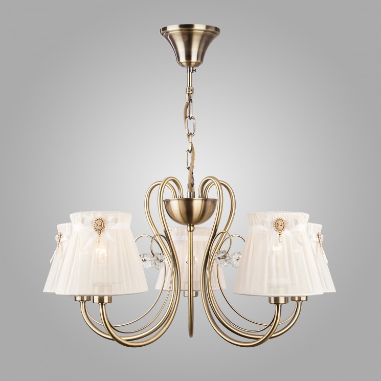 Подвесной светильник  Eurosvet Belle 60039/5 античная бронза