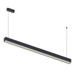 Светильник подвесной ST Luce Черный LED 1*35W 3000K 698Lm Ra>80 120°IP20 L1120xW50xH60 180-220V     ST612.433.32