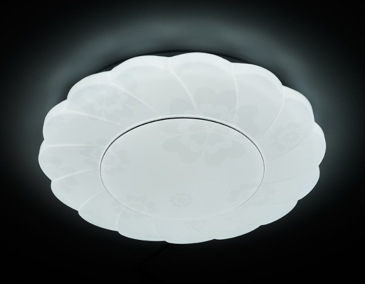 Управляемый светильник Ambrella light F146 WH 96W D500 ORBITAL DESIGN